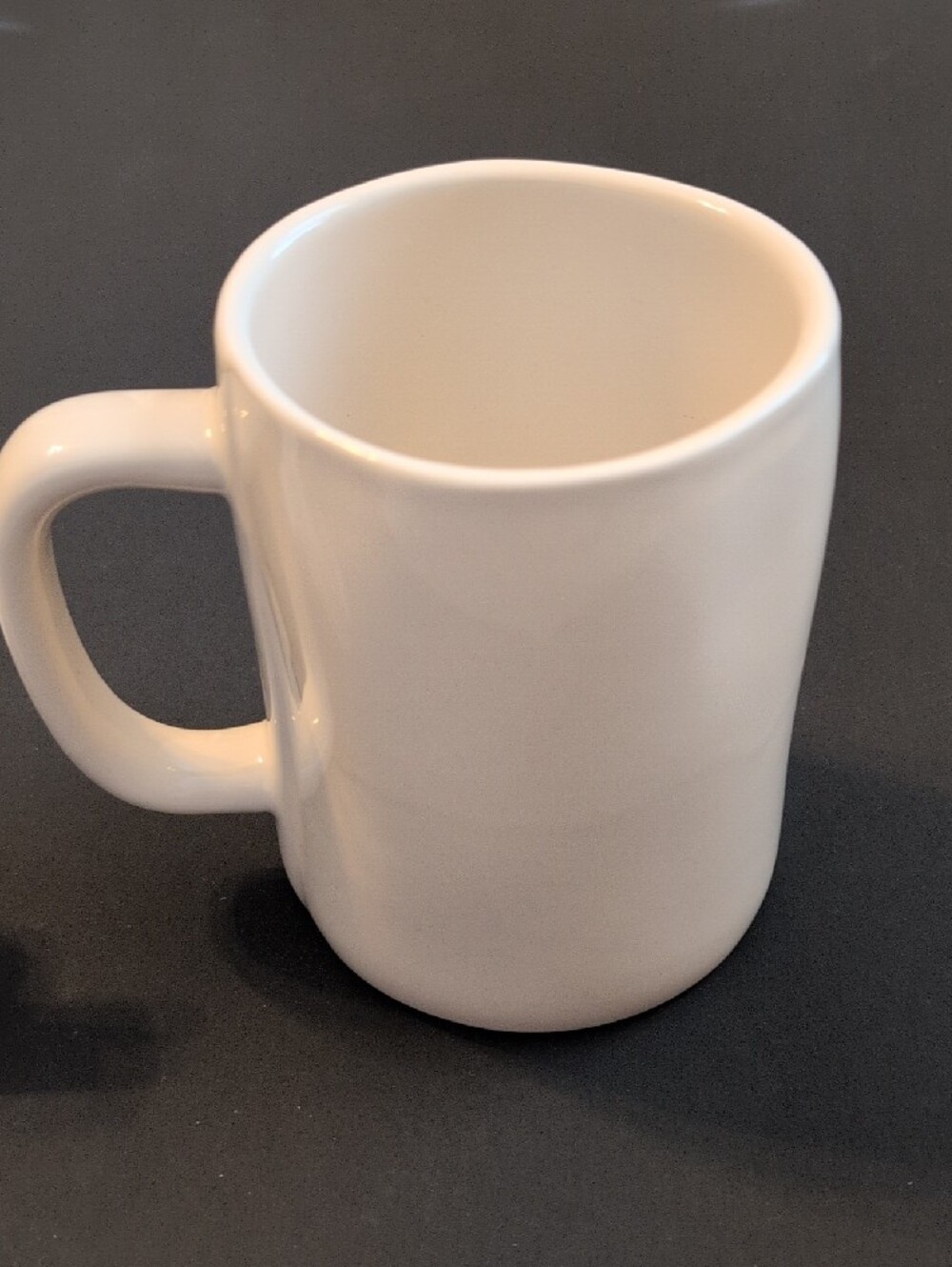 Rae Dunn White Mug with Olaf Lid - Orange Nose and Brown Scarf - Picture 10 of 13